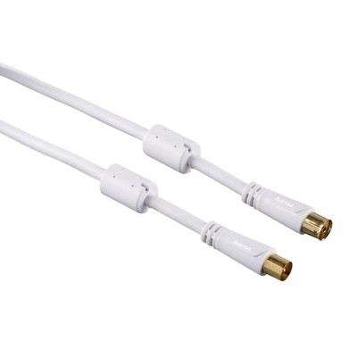 Hama 15m Antennen-Kabel 100db Koaxial-Kabel Koax-Kabel 4K HD TV LED LCD OLED