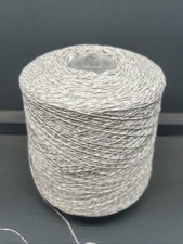 500G 5/28NM 100% CASHMERE PALE GREY TAUPE TWIST COLOUR BY T&D 3 PLY DEW