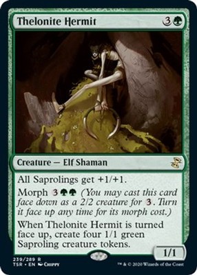 Thelonite Hermit Time Spiral: Remastered MTG LP card