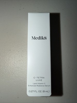 MEDIK8 C-Tetra Luxe Vitamin C Serum .27 Fl Oz / 8 mL (Travel Size) NIB /SEALED