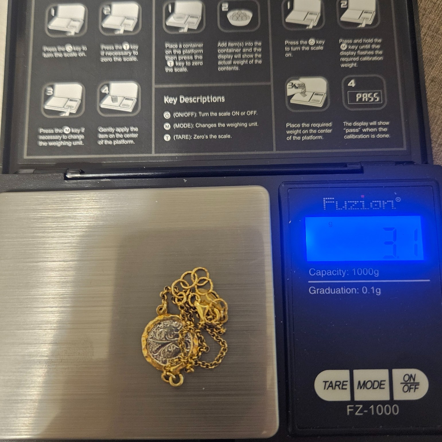 Italian Delta Stile Florentine Florino Coin Bracelet 925 Sterling Silver