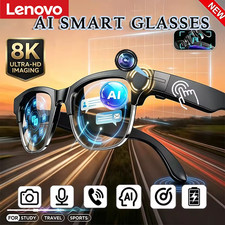 Lenovo AI Smart Glasses Bluetooth Call Music Translation Voice Assistant 2026 N