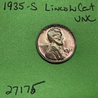 1935-S Lincoln Wheat Cent / Penny 1c Uncirculated