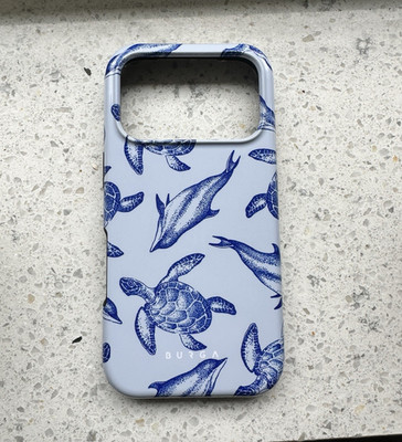 BURGA Hardcover Schutzhülle blau/iPhone 17 Pro