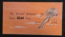 Gamme de prix General Motors GM vintage 1953 valeur dépliable