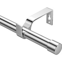 Gardinenstange Ausziehbar 76-280Cm 19Mm Teleskopstange InnenräUme Vorhangstangen