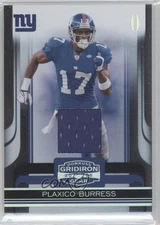 2006 Donruss Gridiron Gear O's Jersey /50 Plaxico Burress #69