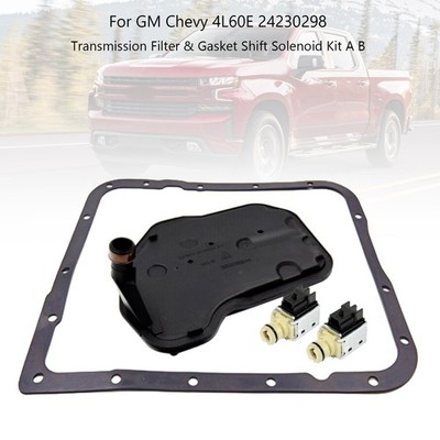 Transmission Filter & Gasket Shift Solenoid Kit A B Für GM Chevy 4L60E 24230298,