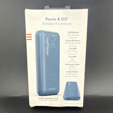 myCharge Power  GO Portable 10,000mAh Power Bank 2-Port USB-A USB-C