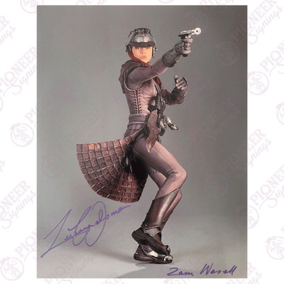 Star Wars: Zam Wesell 11'' x 14'' Druck signiert von Leeanna Walsman (CoA optional)
