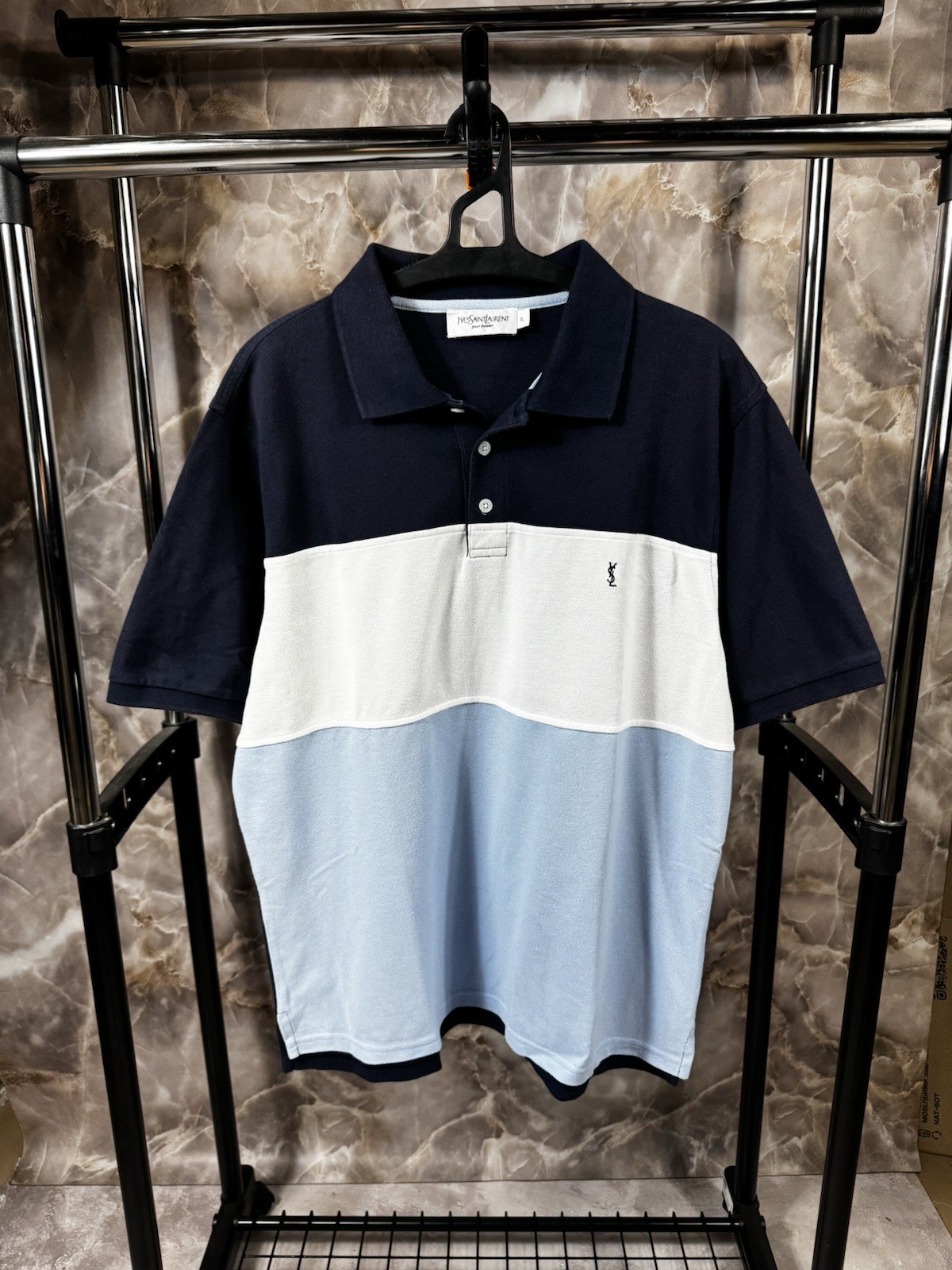 SAINT LAURENT Polo vintage Yve Saint Lauren YSL Y2k