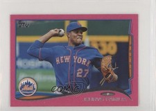 2014 Topps Mini Pink BCA 23/25 Jeurys Familia #376 1v1