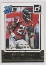 2015 Panini Donruss Rated Rookie Stat Line Season 54/270 Tevin Coleman #220 0q3