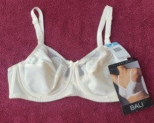 Vintage Flower Bali Underwire Bra Size 36C Light Beige Style 180 NEW
