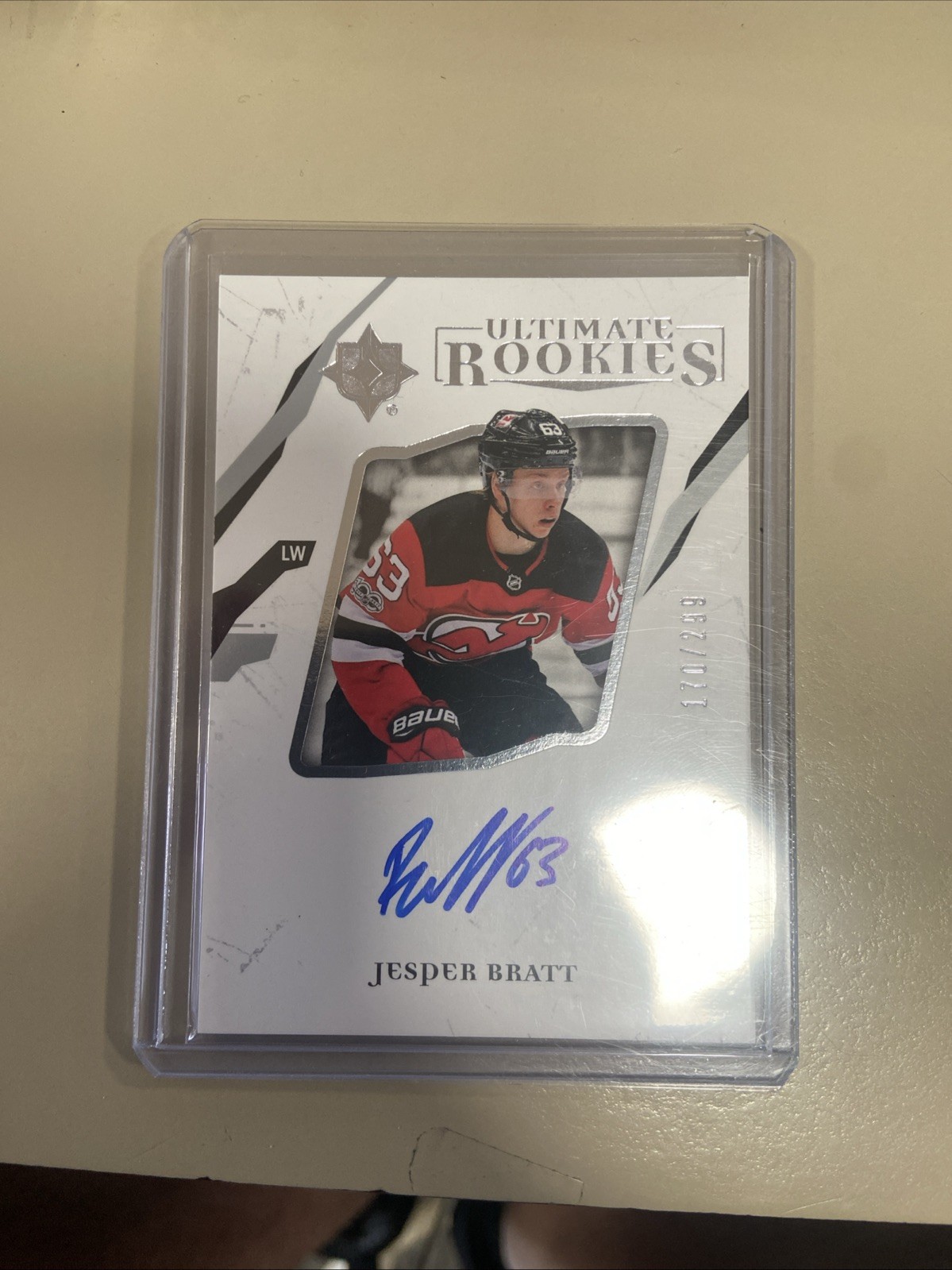 2017-18 Ultimate Collection Rookie Auto RC #170 /299 Jesper Bratt