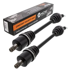 NICHE Rear CV Axle Half Drive Shaft for Can-Am Commander 800R 1000 1000R 2Pack