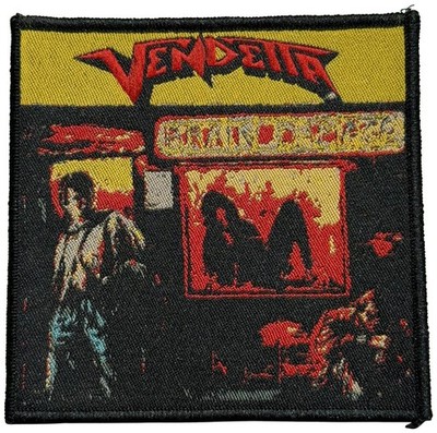 VENDETTA - Brain Damage - Black Border - 9,8 x 9,5 cm - Patch - 170508