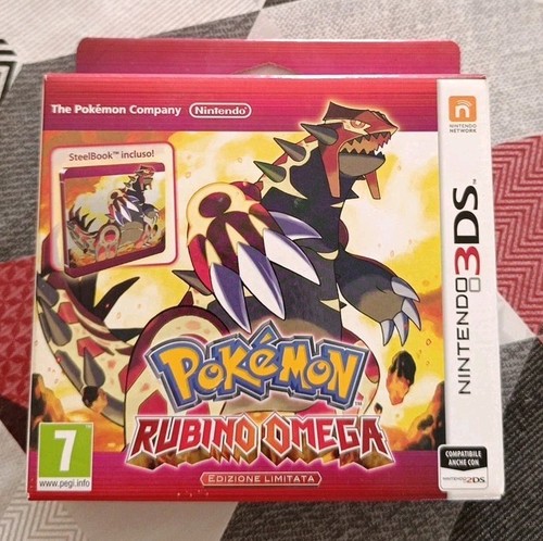 Pokemon Rubino Omega Nintendo 3DS Pal Ita ONLY BOX CARTONATA