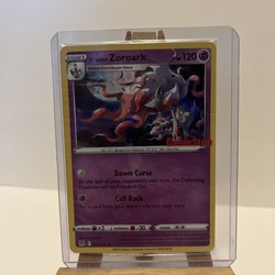 Hisuian Zoroark 076/196 GameStop Exclusive Promo Holo