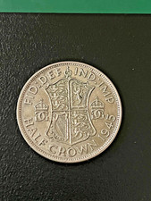 1945 GEORGE VI SILVER HALF-CROWN COIN HIGH GRADE