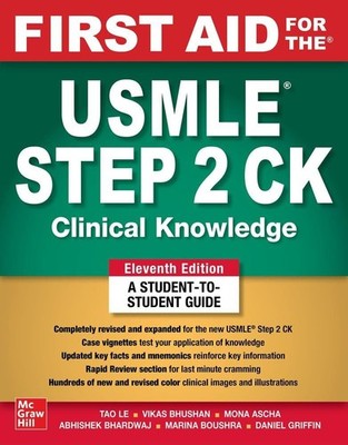 USMLE Step 2 CK First Aid Guide, 11th Edition - Essential Study Resource