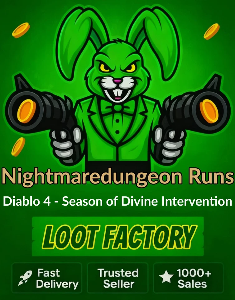 Diablo 4 S11 Season 11 - 1 Slot Mythic Prankster Nightmaredungeon T4 Goblin - D4