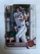 2022 Bowman Draft ANDREW PINTAR 1st Bowman Card RC Miami MARLINS #BD-138