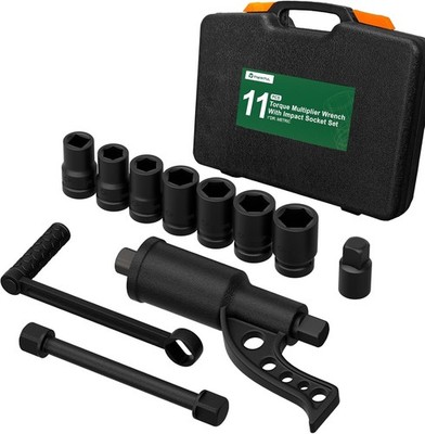 1 Inch Drive Torque Multiplier Set 1:58 11Pcs 8 Sockets