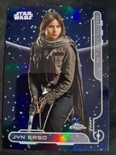 2024 Topps Chrome Star Wars ra-9 Jynn Erso Rebel REFRACTOR