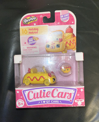 Shopkins Cutie Cars 16 Hotdog Hotrod Series 1 RARE NEW 2016