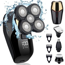 4 In 1 Electric Head Shaver Set Bald Shaver W...