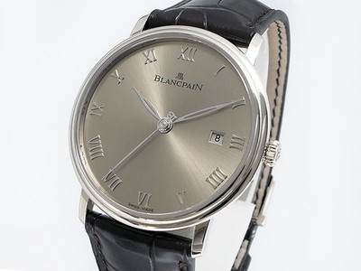 Blancpain Villeret Ultra Slim 6651-1504-55B 18k White Gold 40mm $22,100