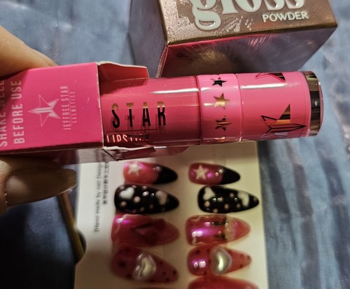 Jeffree Star Velour Liquid Lipstick ROMEO + Eye Gloss Black Onyx + Nails + More! - Picture 3 of 12