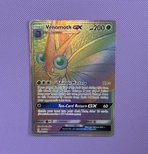 Pokémon TCG Venomoth GX 216/214 Unbroken Bonds Rainbow Rare Full Art Secret on eBay