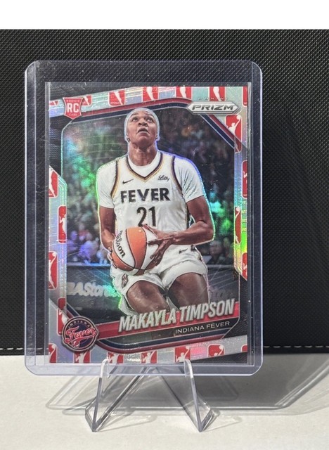 2025 Panini Prizm WNBA - Makayla Timpson WNBA LOGO #14 (RC)