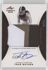 2015 Leaf Trinity Patch Signatures Bronze Trae Waynes #PA-TW1 Patch Auto 1x9