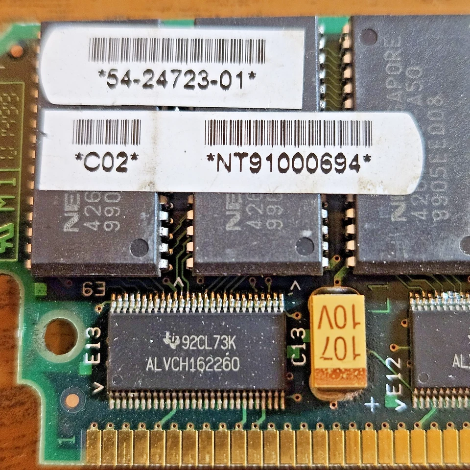 4 - VINTAGE - DEC MEMORY  54-24723  128MB  Buffered  EDO SIMM  DIGITAL EQUIPMENT - Image 4 of 4