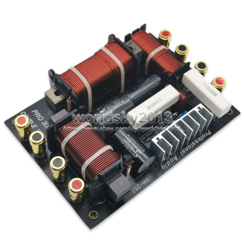 1pcs Double Woofer 800W 2 Way 3 Unit Speaker Frequency Divider Crossover Filters - Picture 7 of 9