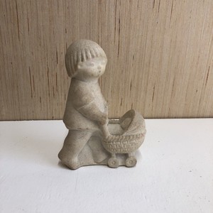 Piedra Marbell Arte Cochecito De Bebe Cochecito Belgica Estatuilla Estatua De Arte Ebay