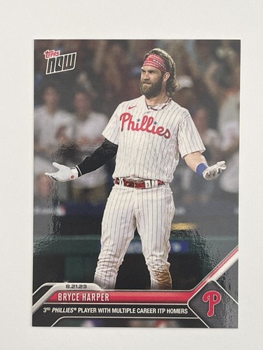2023 Topps Now 742 Bryce Harper