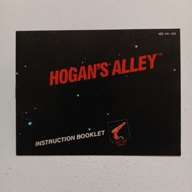 Hogan's Alley (Nintendo, NES, 1985) With Sleeve & Manual / Tested