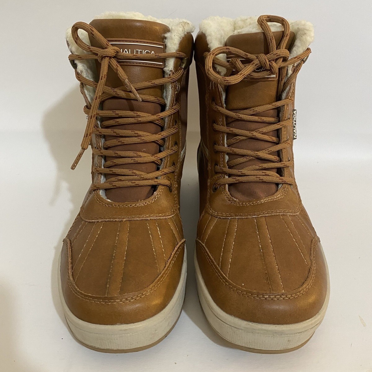 Nautica LOCKVIEW Brown Duck Boots-Waterproof Shell Mens 11 EUC Size 11 Nautica Mens Duck Boots - Waterproof | Mercari main image 3