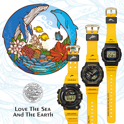 Casio G-Shock x ICERC Japan 2100 GA-B2100K-9AJR Love The Sea And