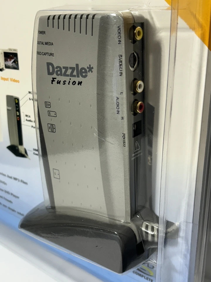 Dazzle Fusion Digital Media Capture Device Convert Home Video Movies Reader NEW! - Image 3 of 4