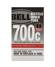 BELL 700c Bicycle Inner Tube Fits Tire Widths x35-43mm - Road/Hybrid Bikes - NEW