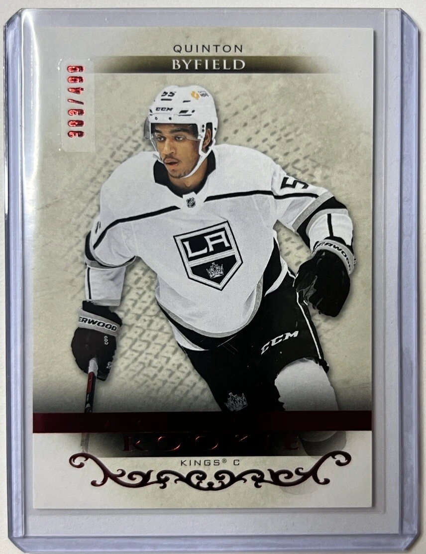 2021-22 Upper Deck Artifacts Quinton Byfield Ruby Rookies /499 RC #161