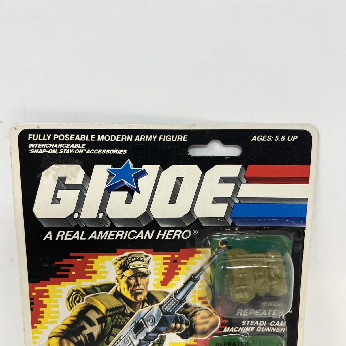 G.I. Joe Blackhawk 2002年限定品　ギフト•セット 特典付き 1988 Vintage Hasbro GI Joe Repeater V1 Action Figure New Sealed | eBay