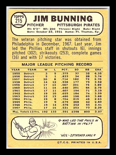 1968 Topps Baseball Cards - You Pick - aaalvins - Picture 31 of 71