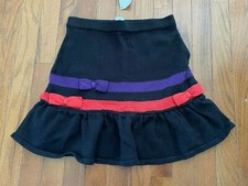 NWT Gymboree Girl Winter Penguin Black Bow Sweater Skirt Size 12