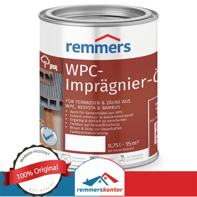 (ab 23,56 /L) Remmers WPC-Imprägnier-Öl Lösemittelbasiertes Öl für Terrassen